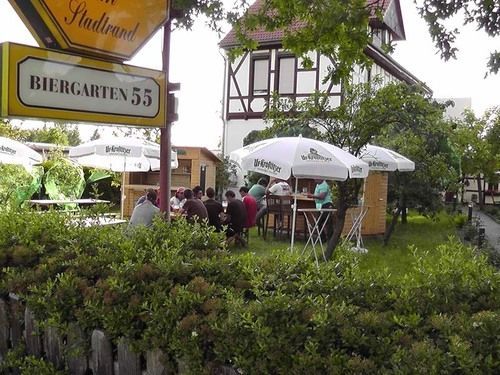 Pension Am Stadtrand Zerbst Esterno foto