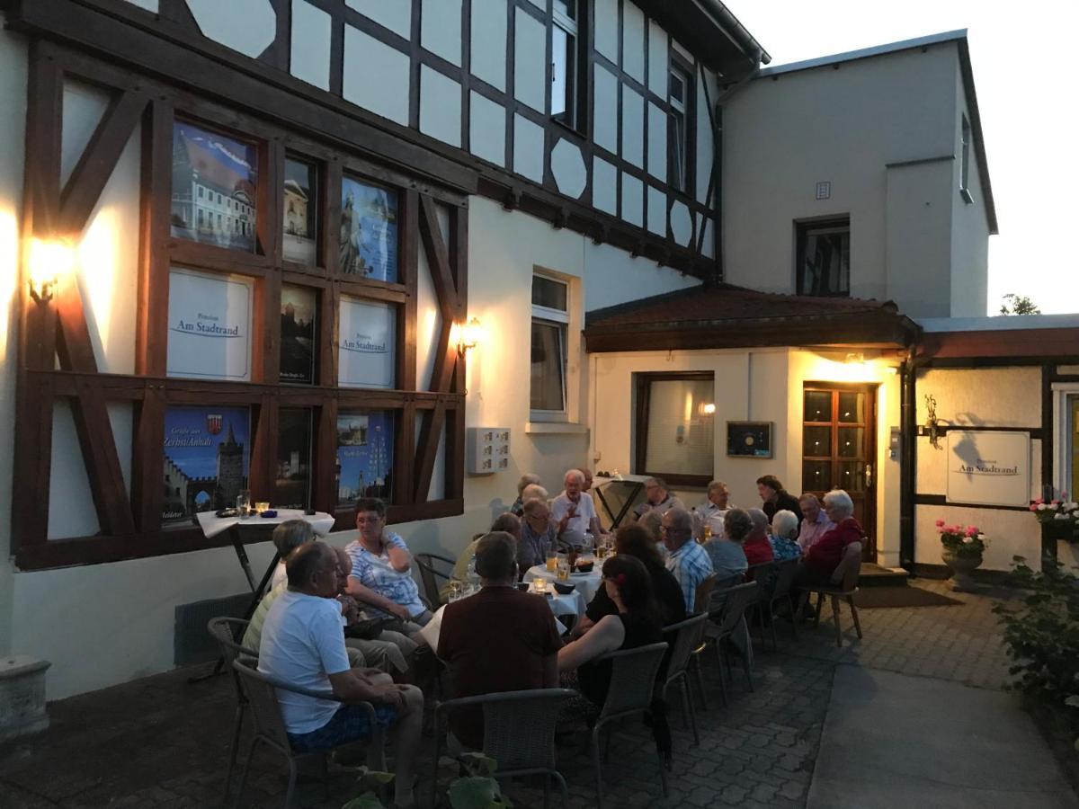 Pension Am Stadtrand Zerbst Esterno foto